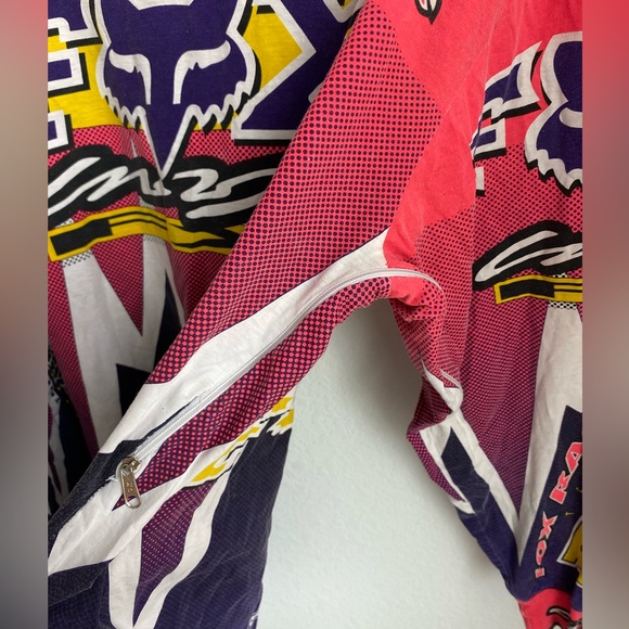 Vintage Team Fox Racing Motocross Jersey - Picture 4 of 6